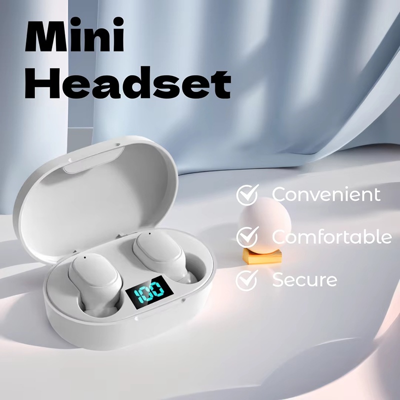 Esports Gaming Earbuds - A6S TWS Earphone Wireless Bluetooth Headset