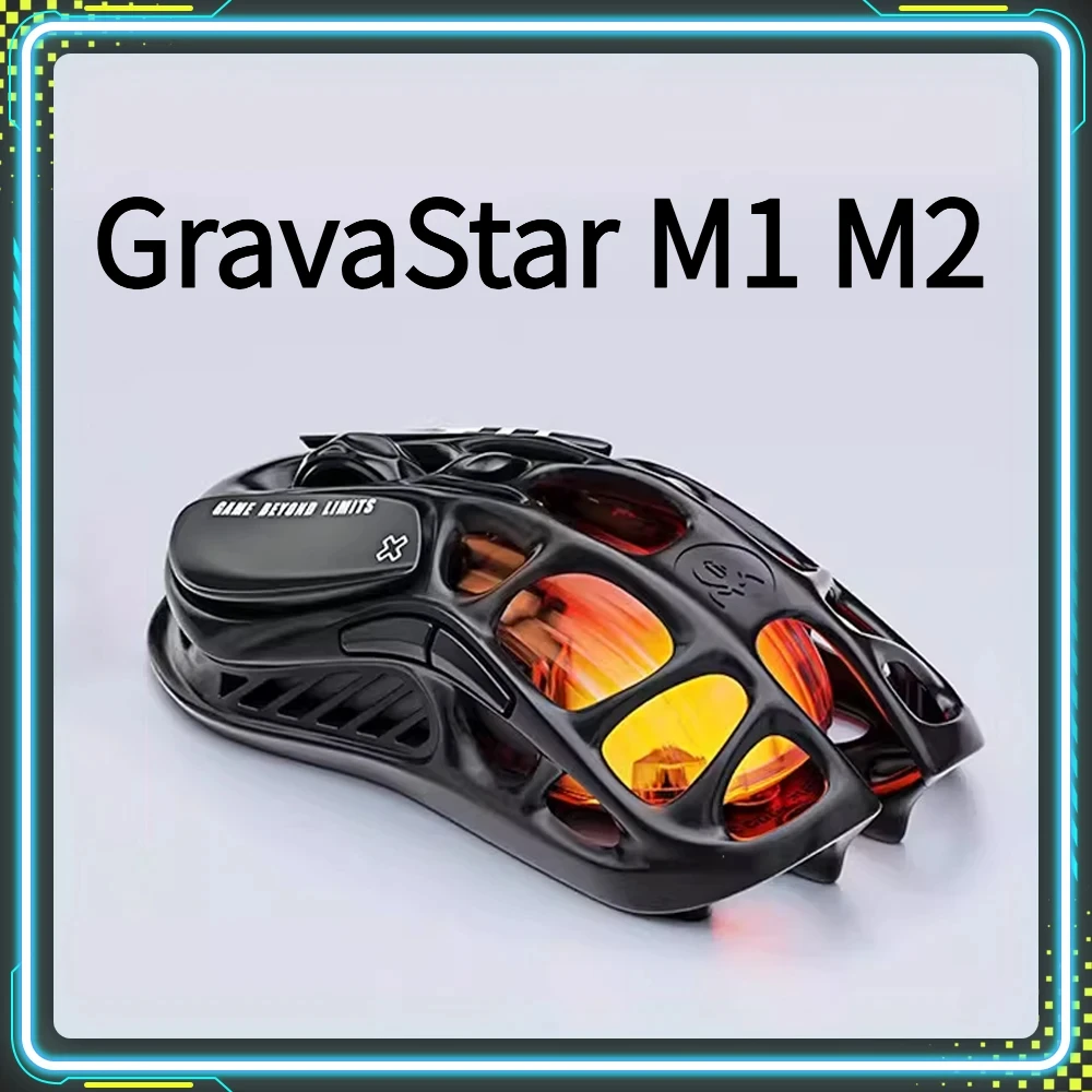 Esports Gaming Mouse Wireless - GravaStar M1 M2 Gaming Mouse Magnesium