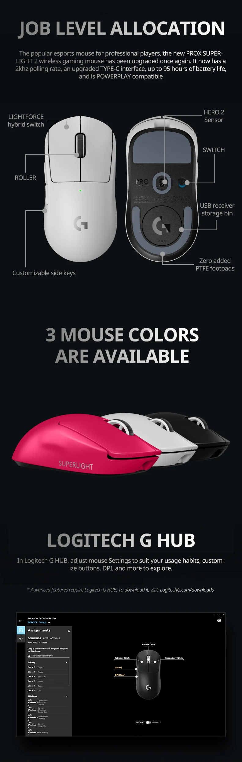 Logitech PRO X SUPERLIGHT/PRO  - Esports Gaming Live のレビューと価格