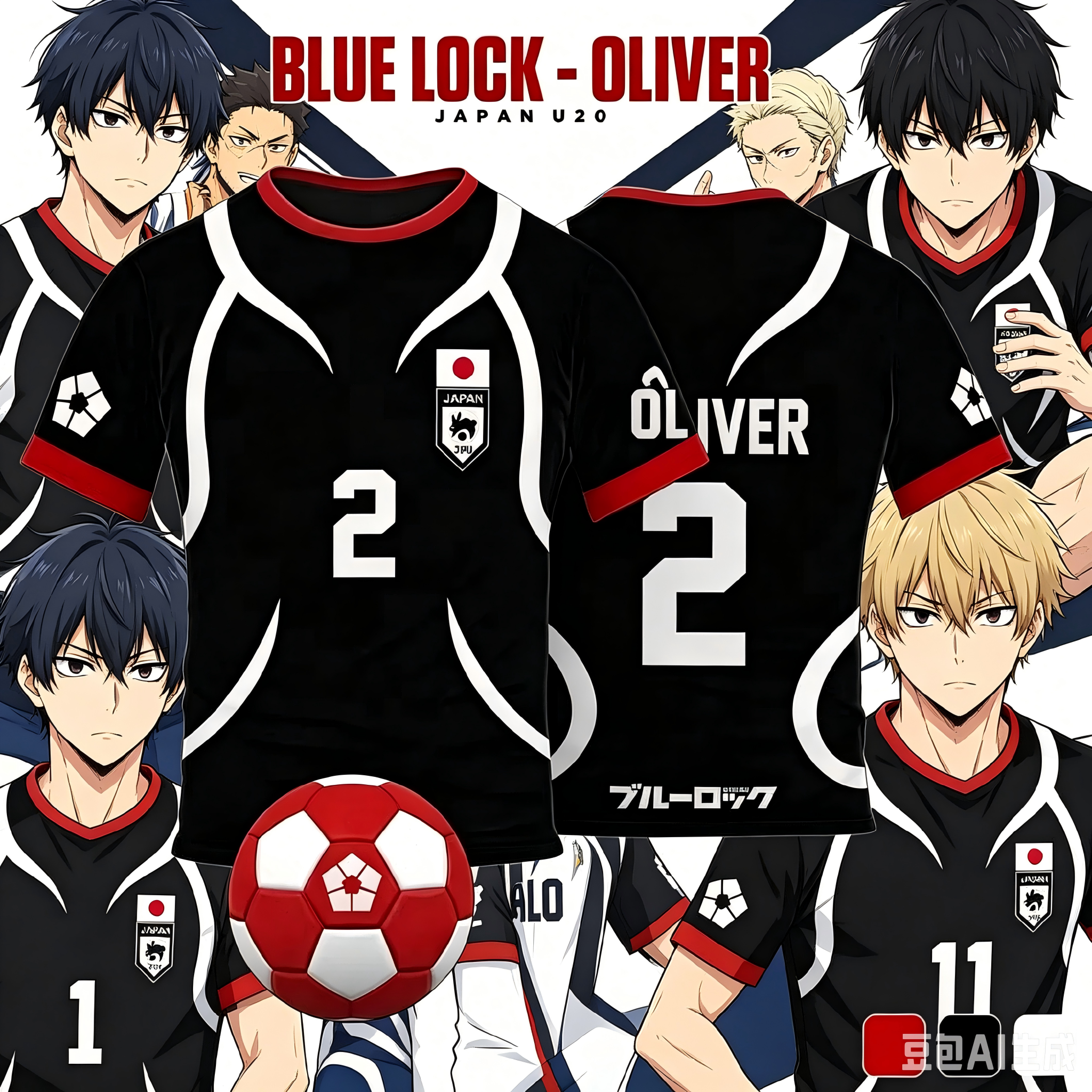 Mens Anime Jersey Blue Lock Sa - Esports Gaming Sleeve のレビューと価格