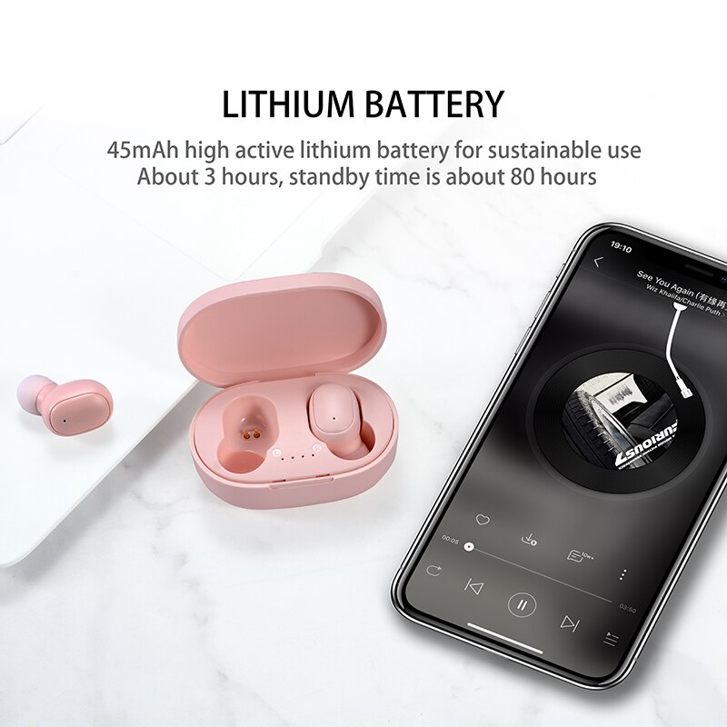 A6S TWS Earphones Wireless Blu - Esports Gaming Earbuds のレビューと価格