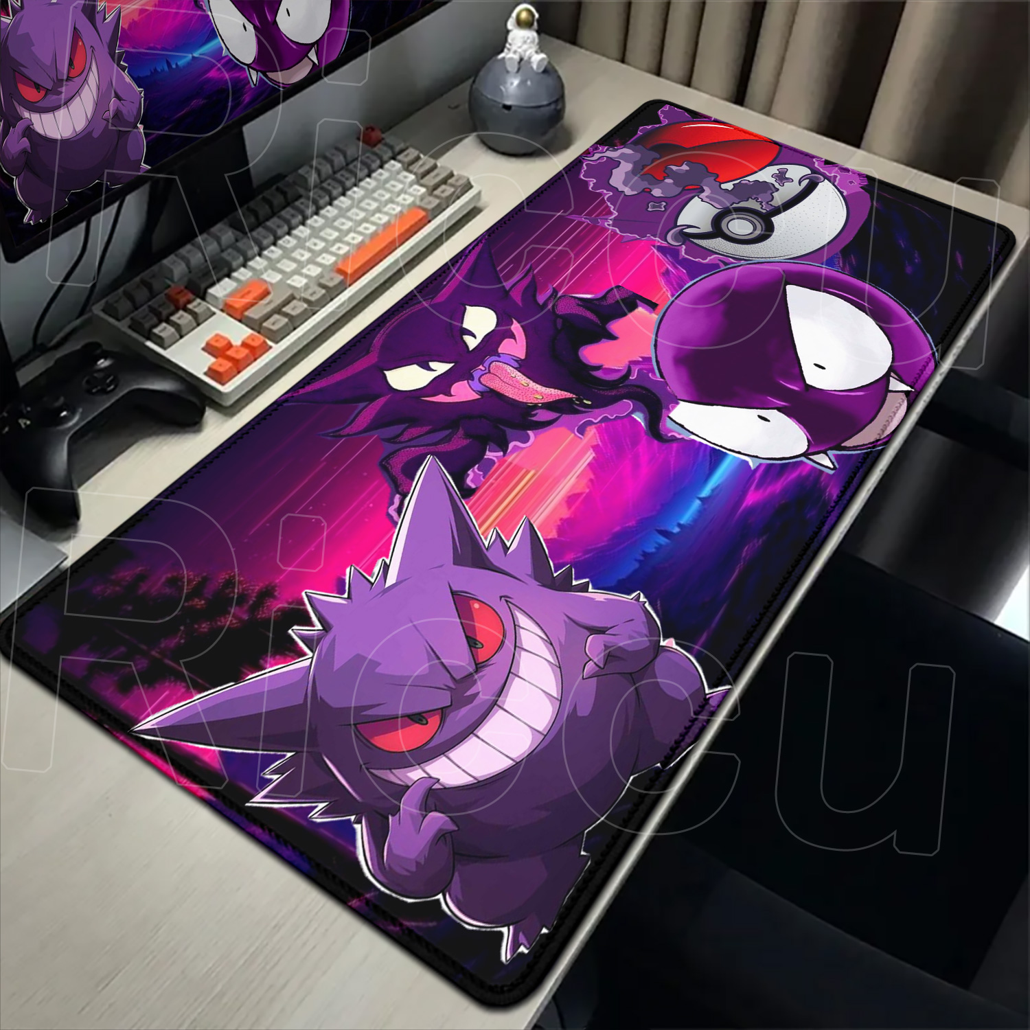 2026 New P-pokemon Gengar Wall - Esports Gaming Wallpaper のレビューと価格