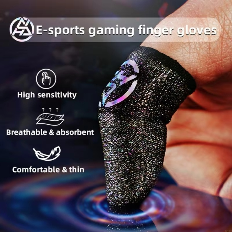 5 Pairs Game Finger Sleeve Sil - Esports Gaming Sleeve のレビューと価格