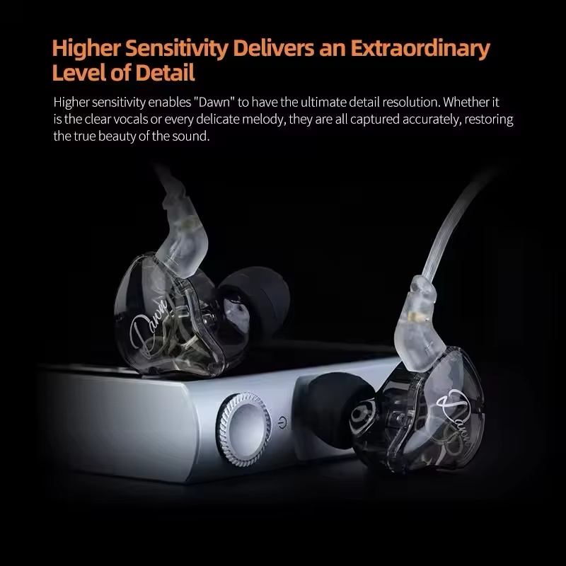 Hot KZ Dawn Dynamic Earphones  - Esports Gaming Earbuds のレビューと価格