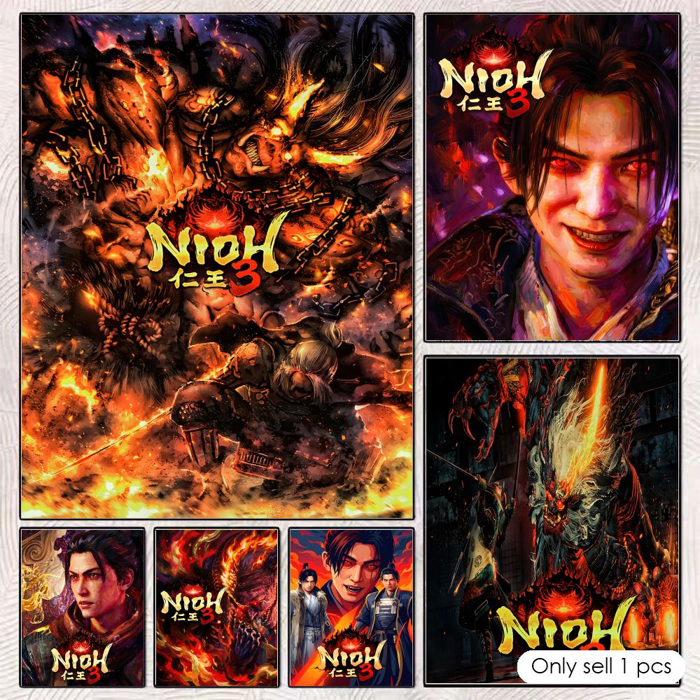 Action Game N-NiohS Poster Wal - Esports Gaming Wallpaper のレビューと価格