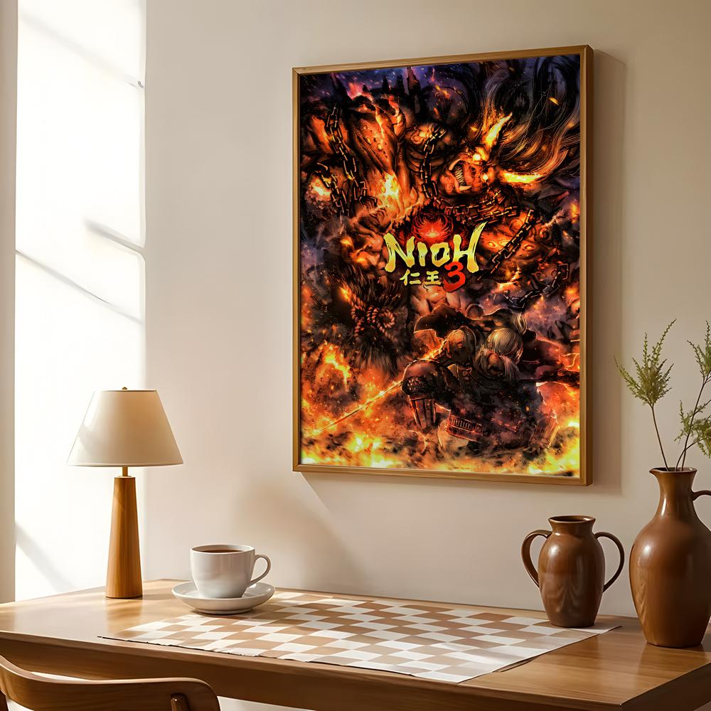 Action Game N-NiohS Poster Wal - Esports Gaming Wallpaper のレビューと価格