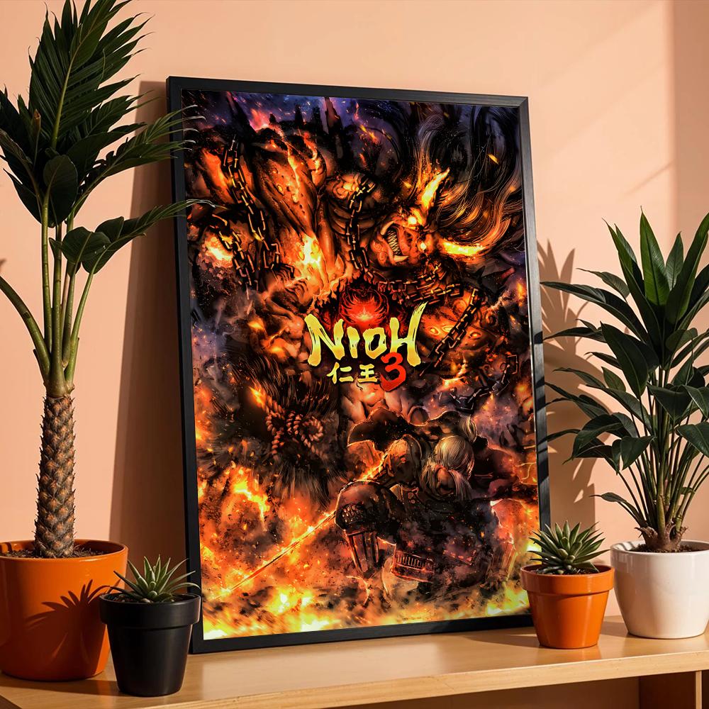 Action Game N-NiohS Poster Wal - Esports Gaming Wallpaper のレビューと価格