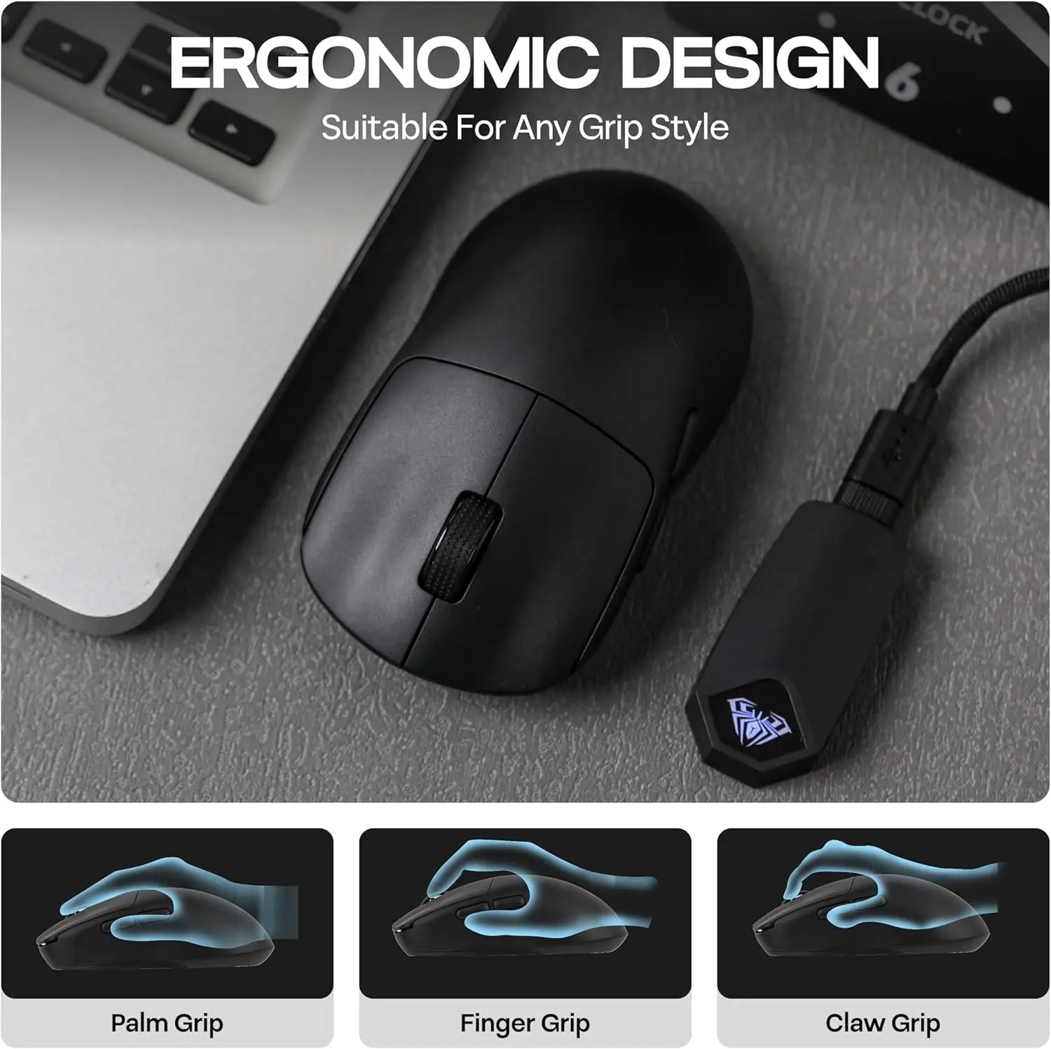 AULA SC800 Gaming Mouse USB-C  - Esports Gaming Mouse Wireless のレビューと価格