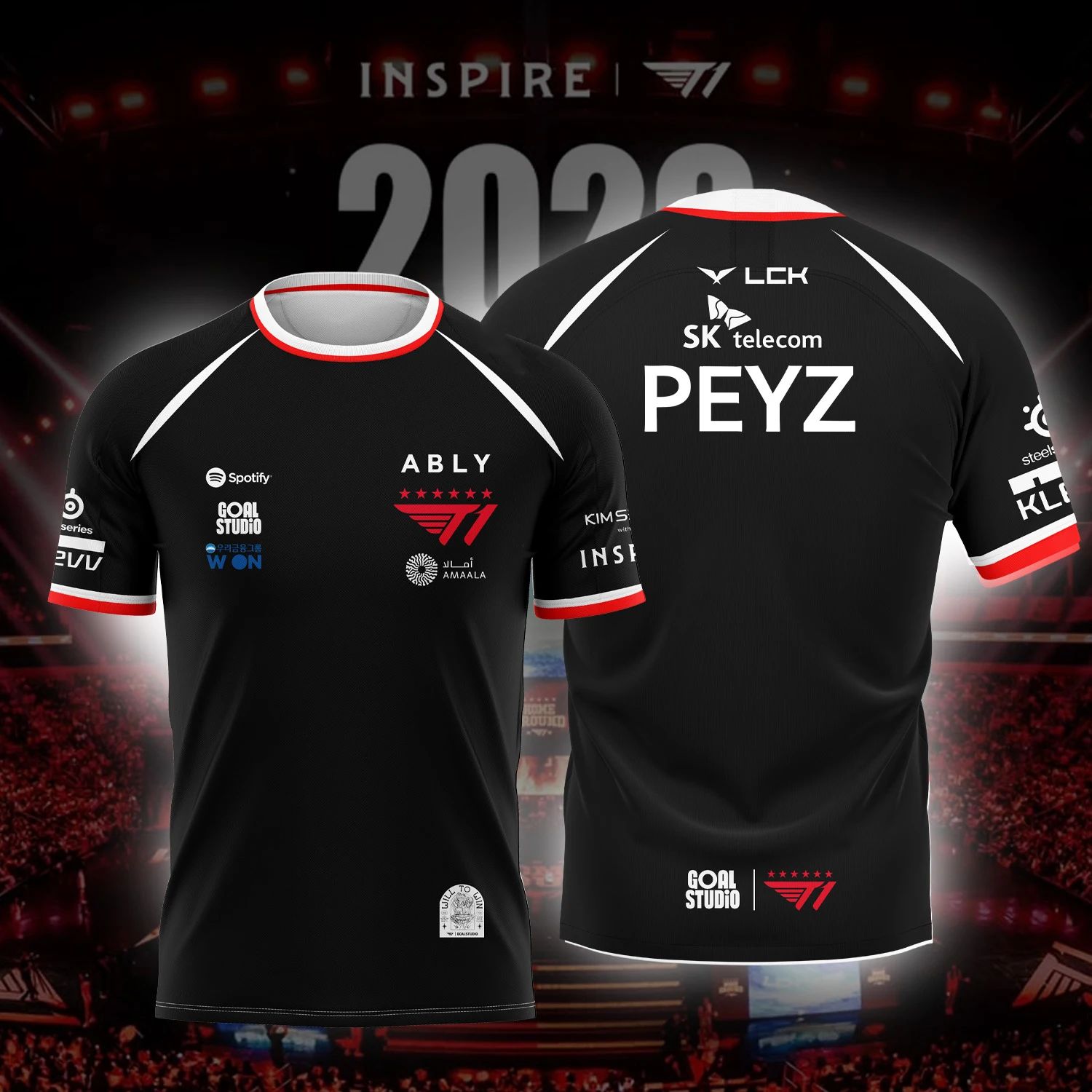 2026 NEW T1 ESPORTS TEAM JERSE - Esports Gaming Shirts のレビューと価格