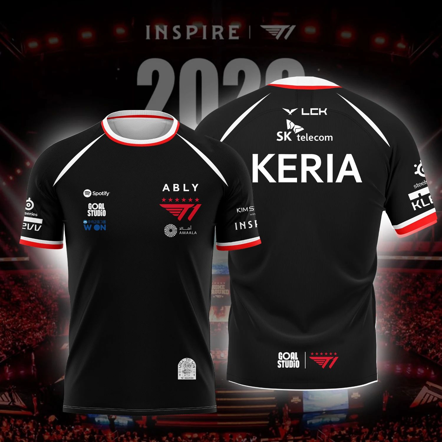 2026 NEW T1 ESPORTS TEAM JERSE - Esports Gaming Shirts のレビューと価格