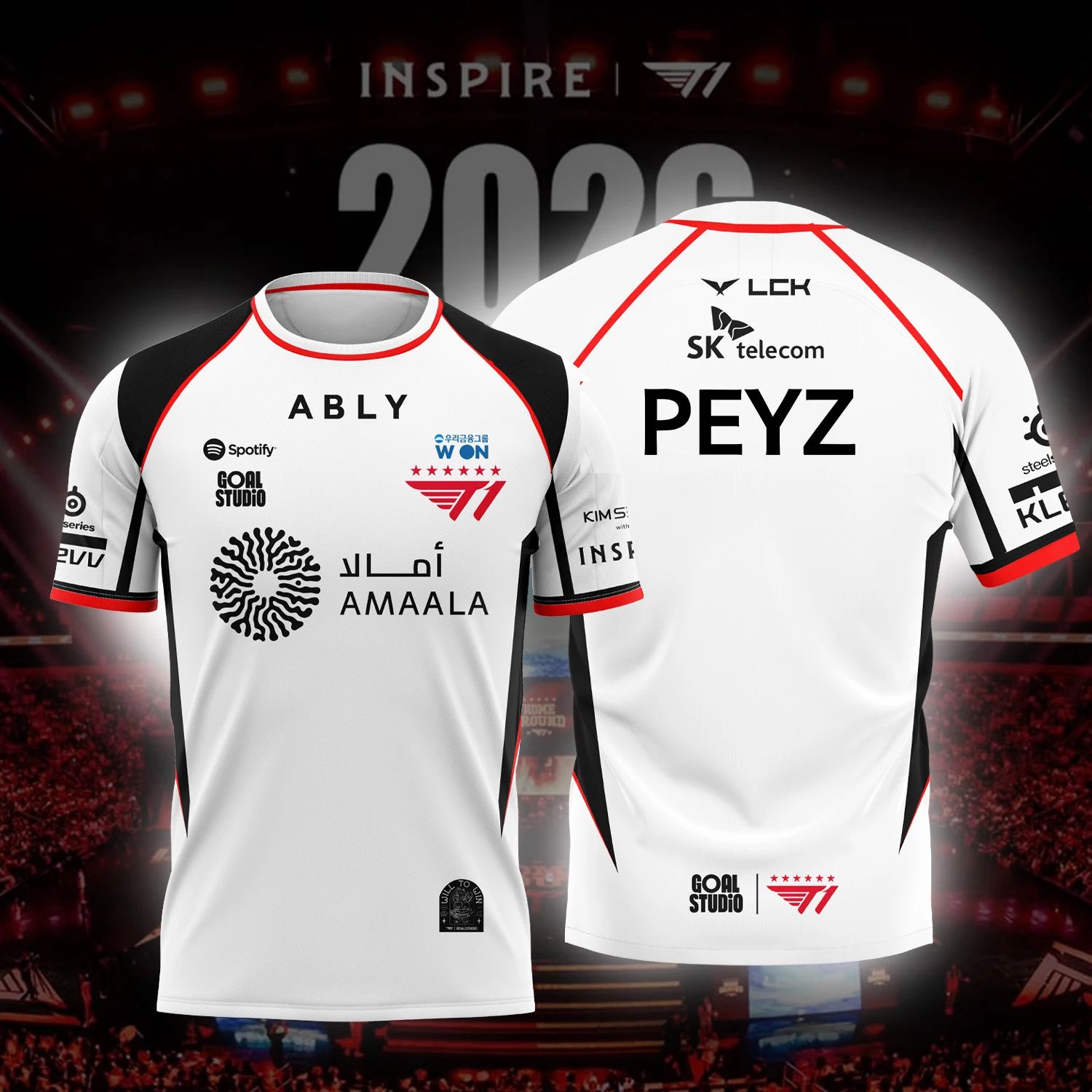 2026 NEW T1 ESPORTS TEAM JERSE - Esports Gaming Shirts のレビューと価格