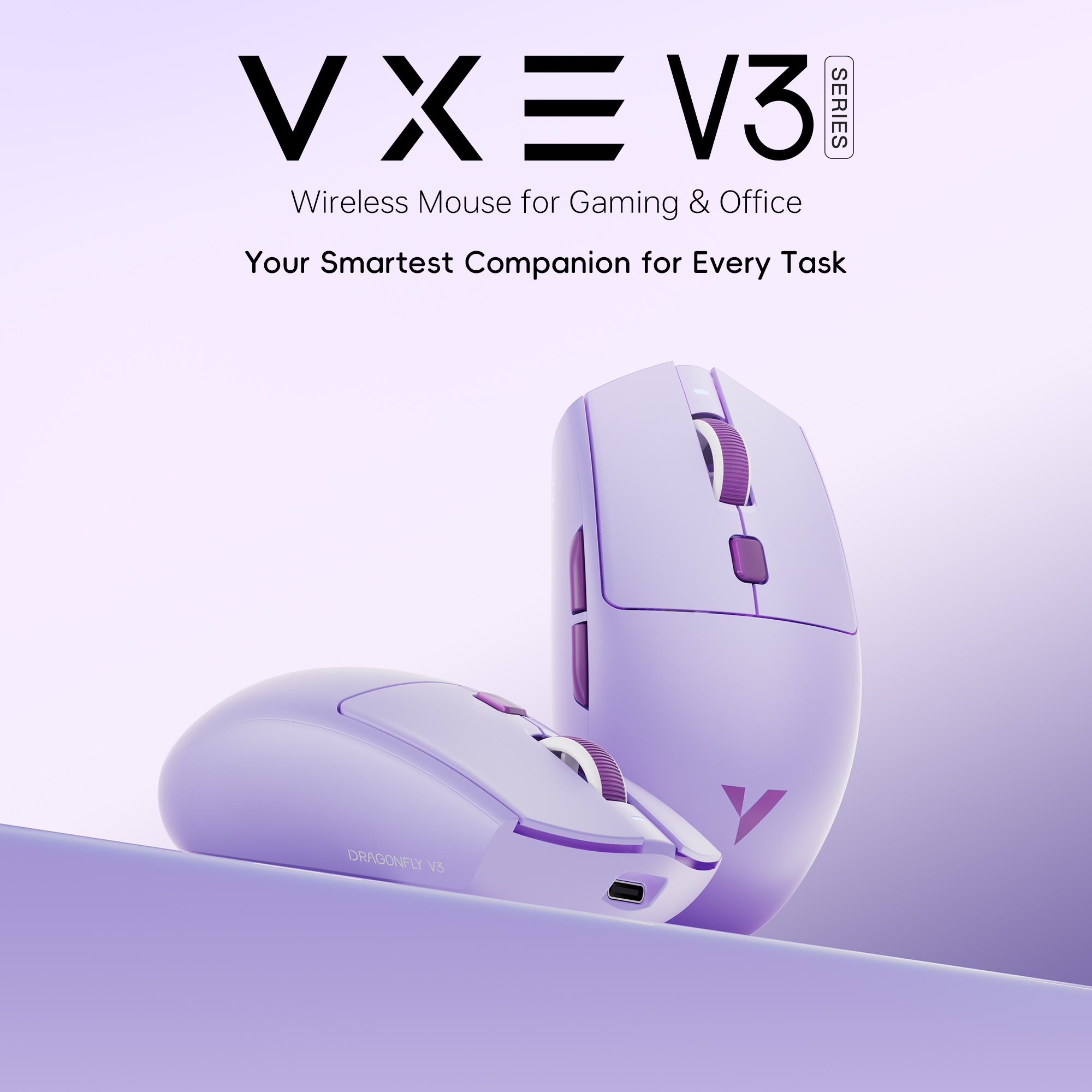 ATK VXE Dragonfly V3 PRO Bluet - Esports Gaming Mouse Wireless のレビューと価格