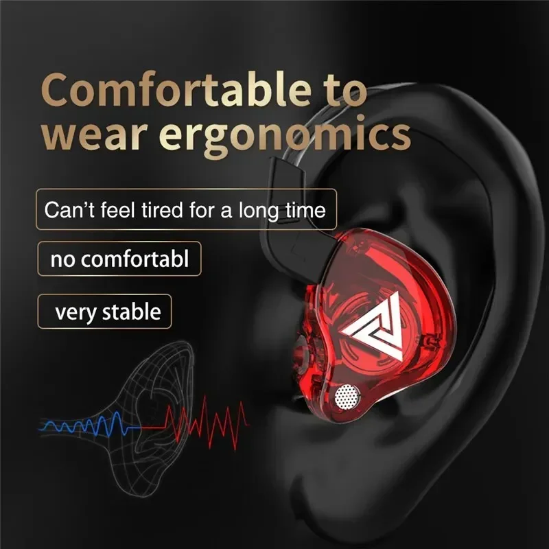 Original QKZ AK6 Copper Driver - Esports Gaming Earbuds のレビューと価格