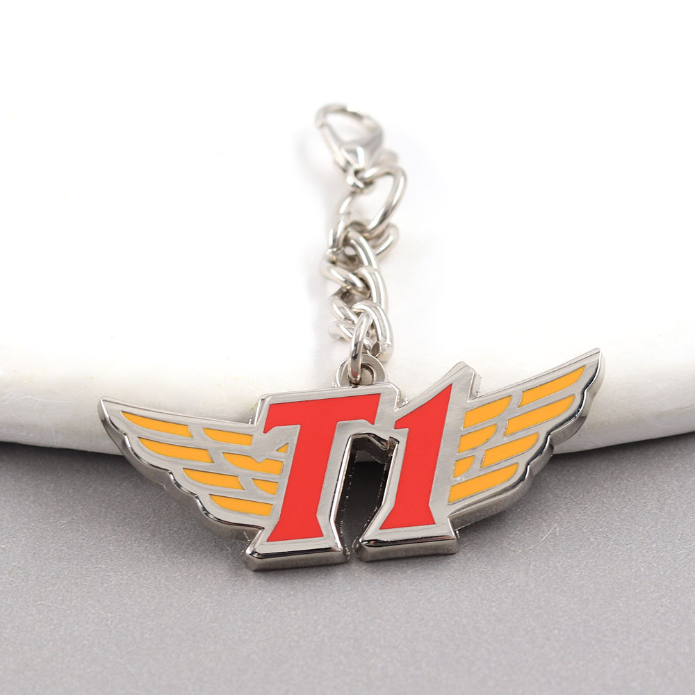 T1 Team Logo Metal Keychain En - Esports Gaming Team Logo のレビューと価格
