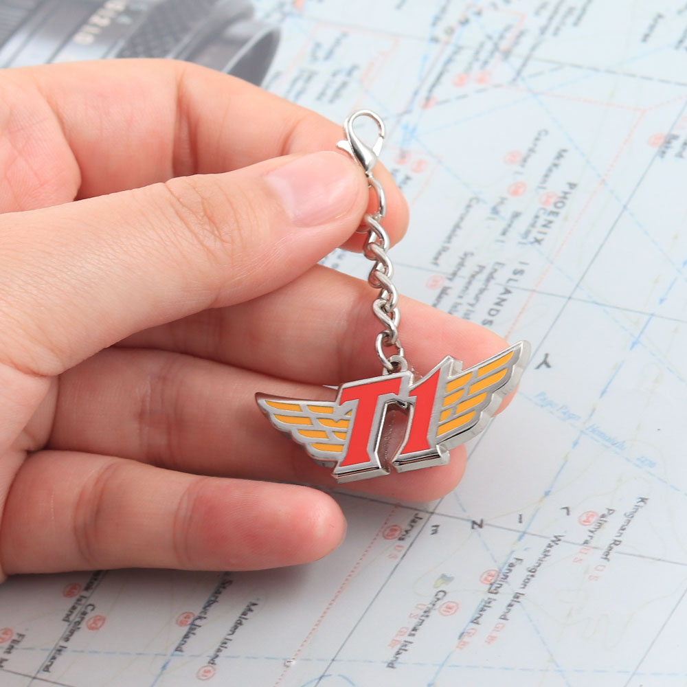 T1 Team Logo Metal Keychain En - Esports Gaming Team Logo のレビューと価格