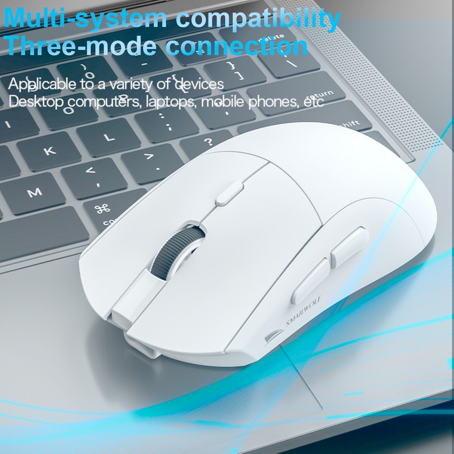 SMAILWOLF RS7 Bluetooth wirele - Esports Gaming Mouse Wireless のレビューと価格