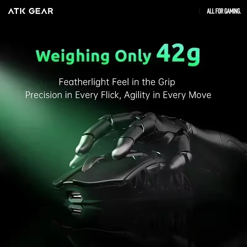 ATK FIERCE X Gaming Mouse 8K P - Esports Gaming Mouse Wireless のレビューと価格