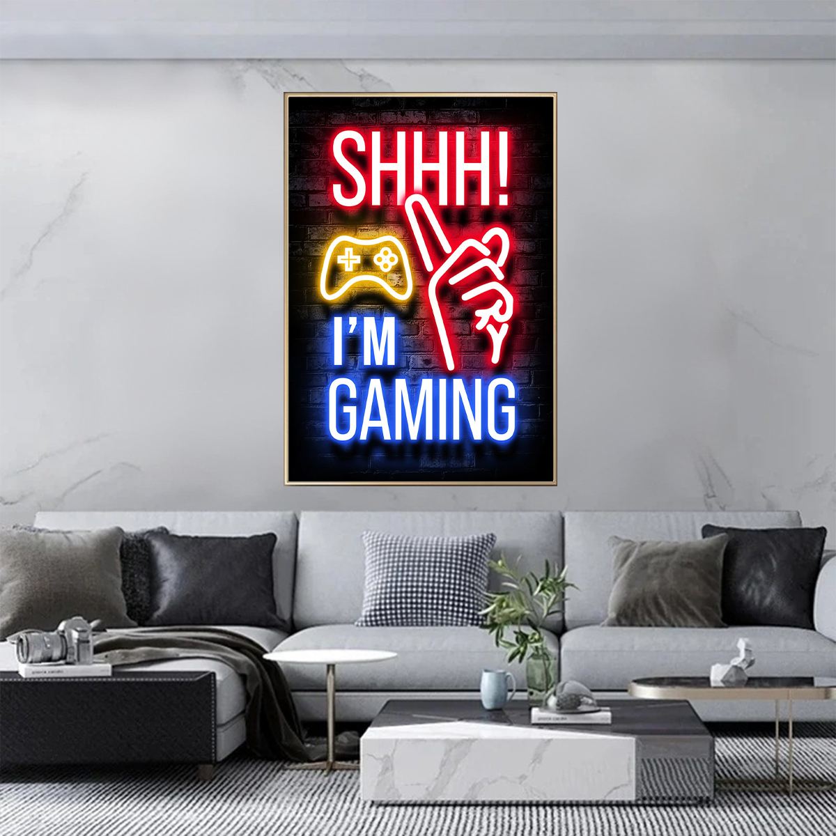 Neon Cyberpunk Poster Suitable - Esports Gaming Wallpaper のレビューと価格