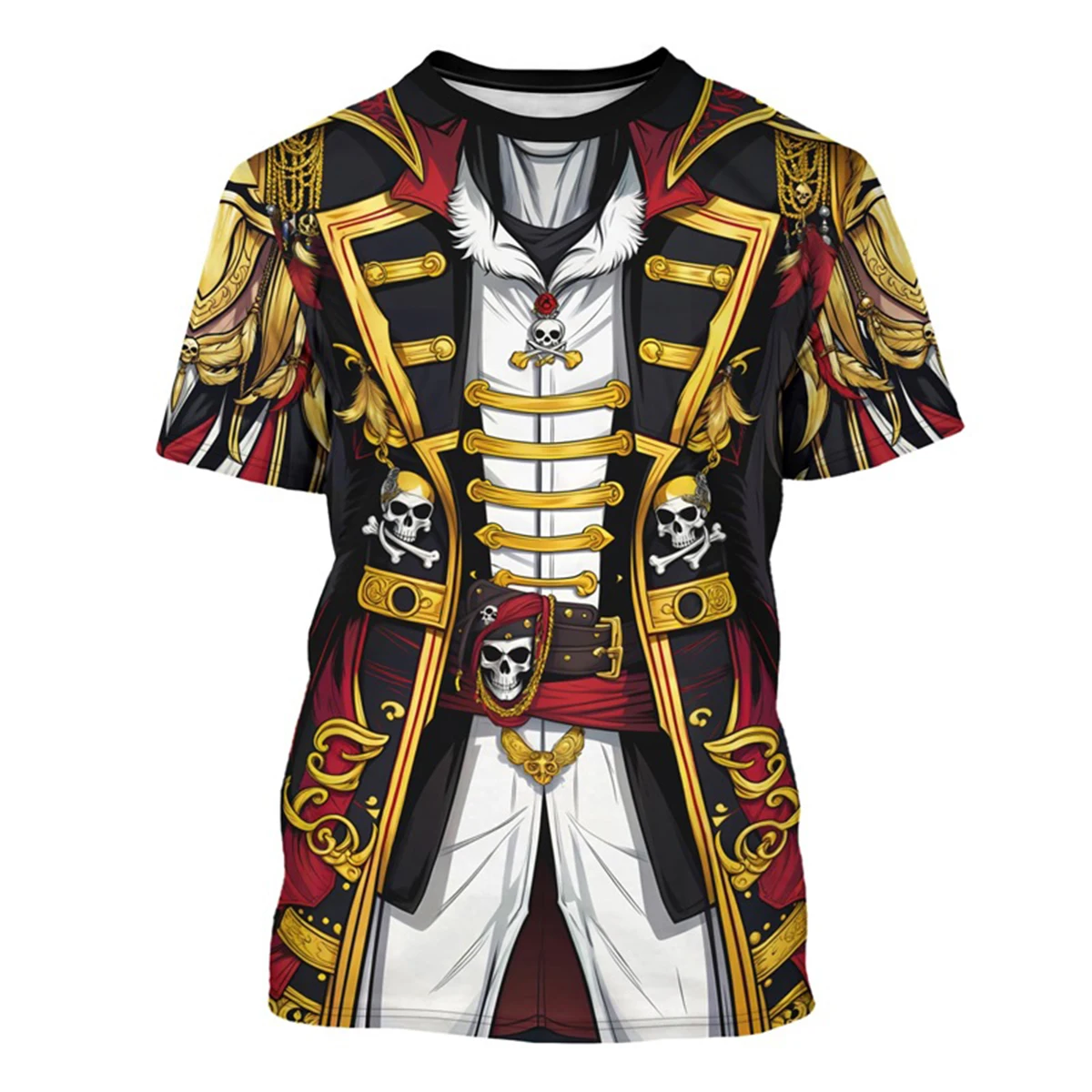 3D printed pirate captain T-sh - Esports Gaming Sleeve のレビューと価格