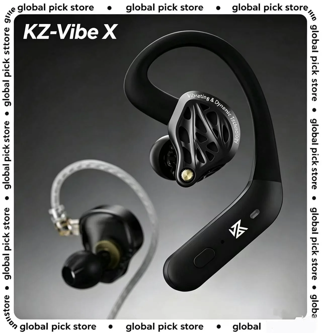 KZ Vibe X Earphone Low Frequen - Esports Gaming Earbuds のレビューと価格