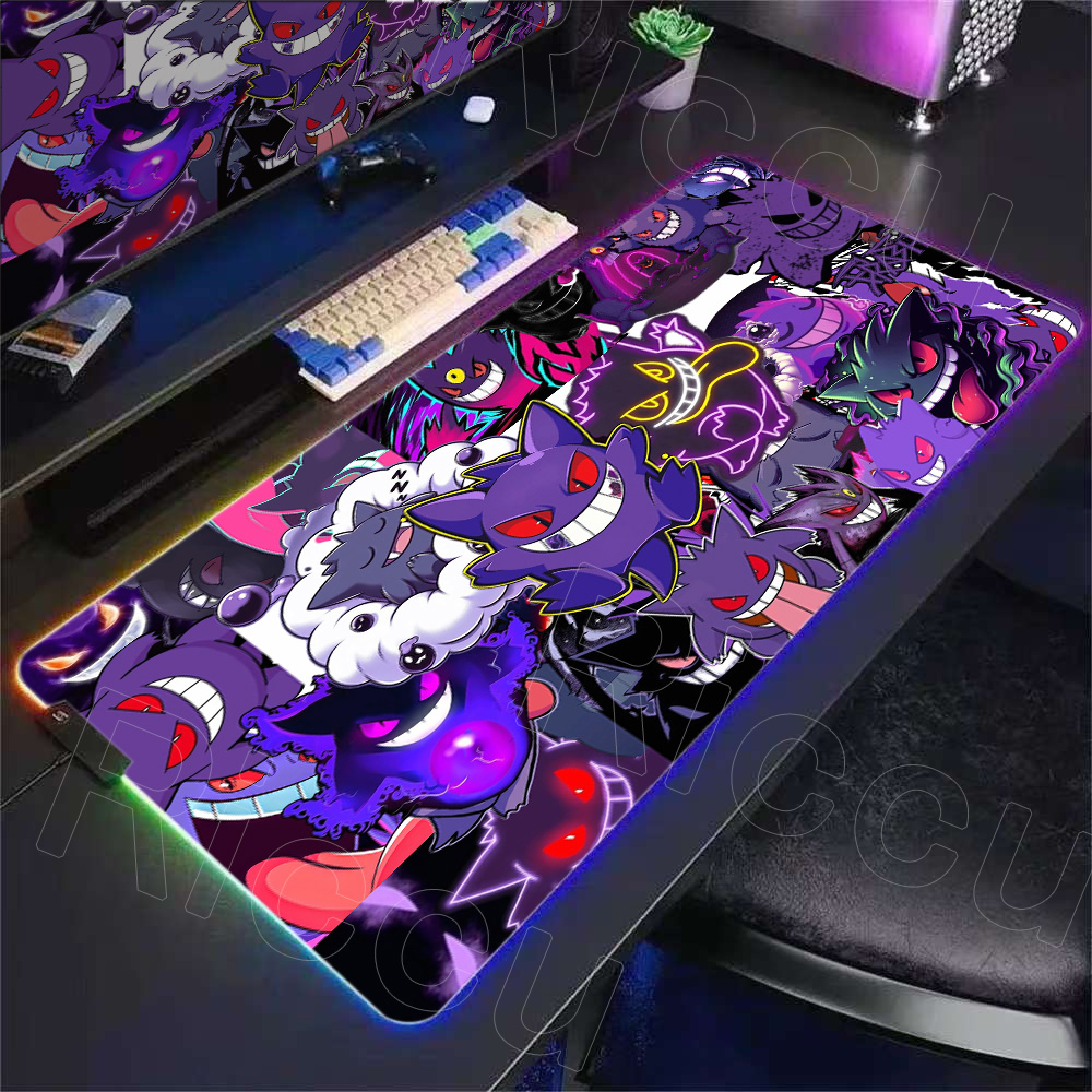 2026 Cool RGB P-pokemon Gengar - Esports Gaming Wallpaper のレビューと価格