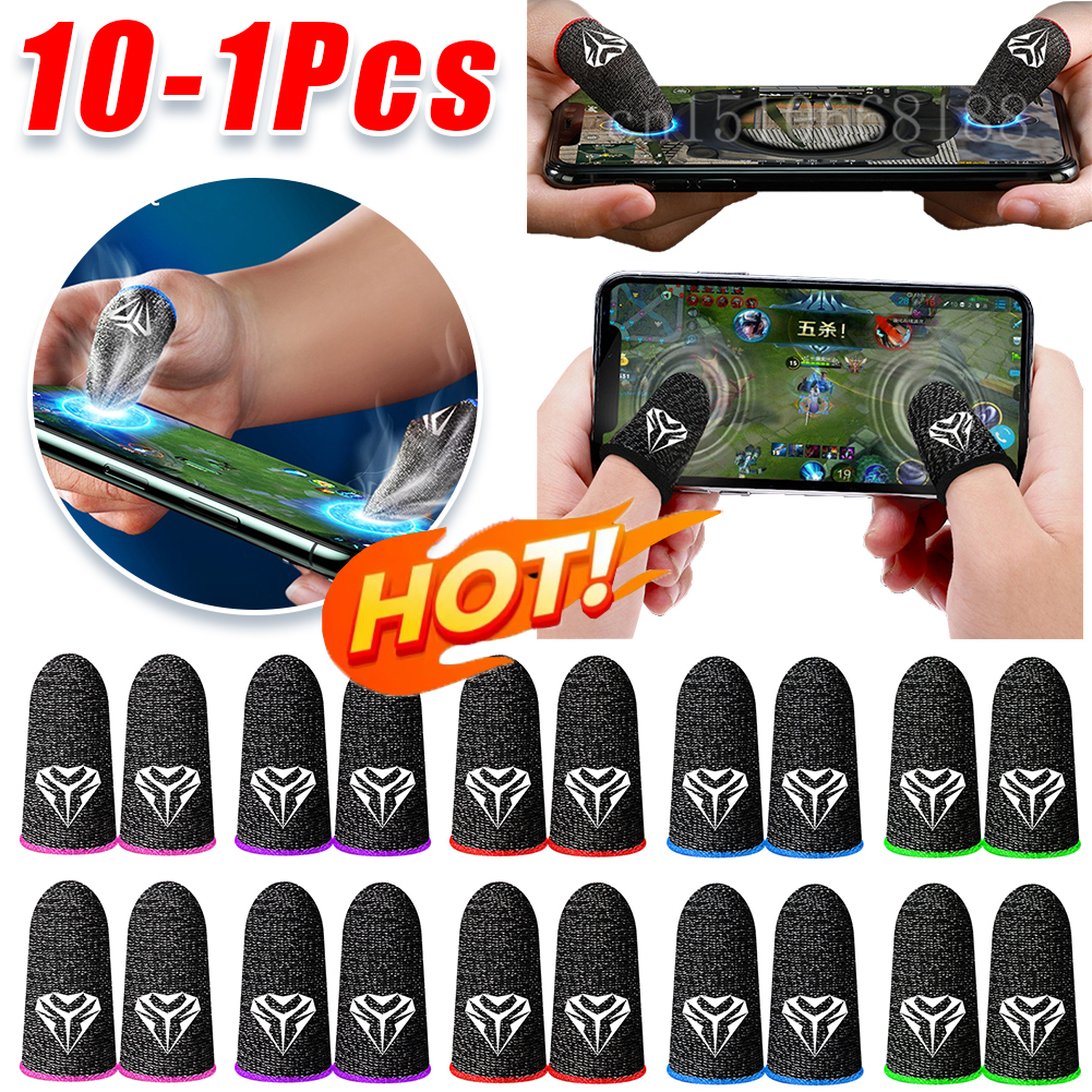 10-2PCS Finger Cots Gaming Fin - Esports Gaming Sleeve のレビューと価格