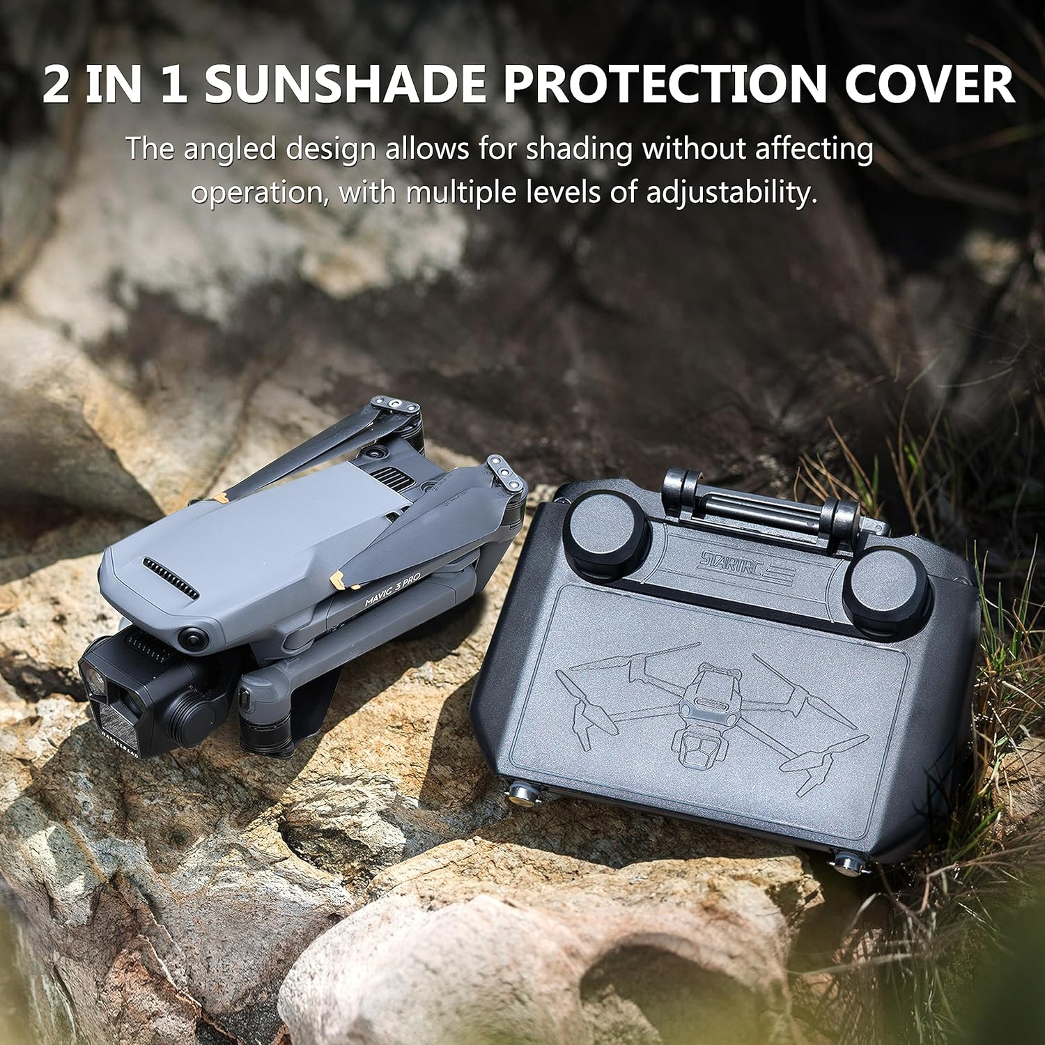 2-in-1 Sun Hood & Joystick Cov - Controller Analog Stick のレビューと価格
