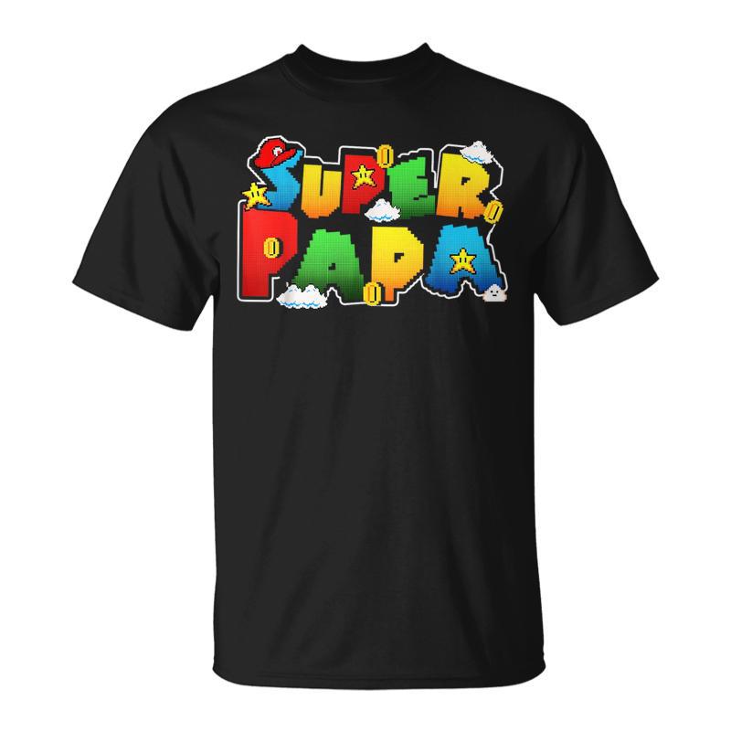 Gamer Super Papa Funny Father  - Esports Gaming Shirts のレビューと価格