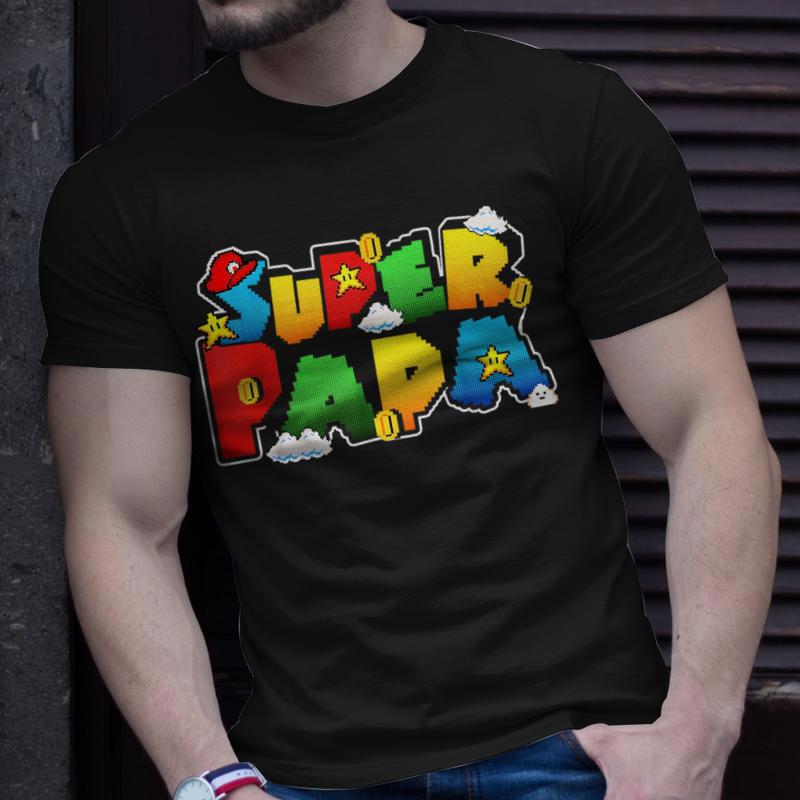 Gamer Super Papa Funny Father  - Esports Gaming Shirts のレビューと価格