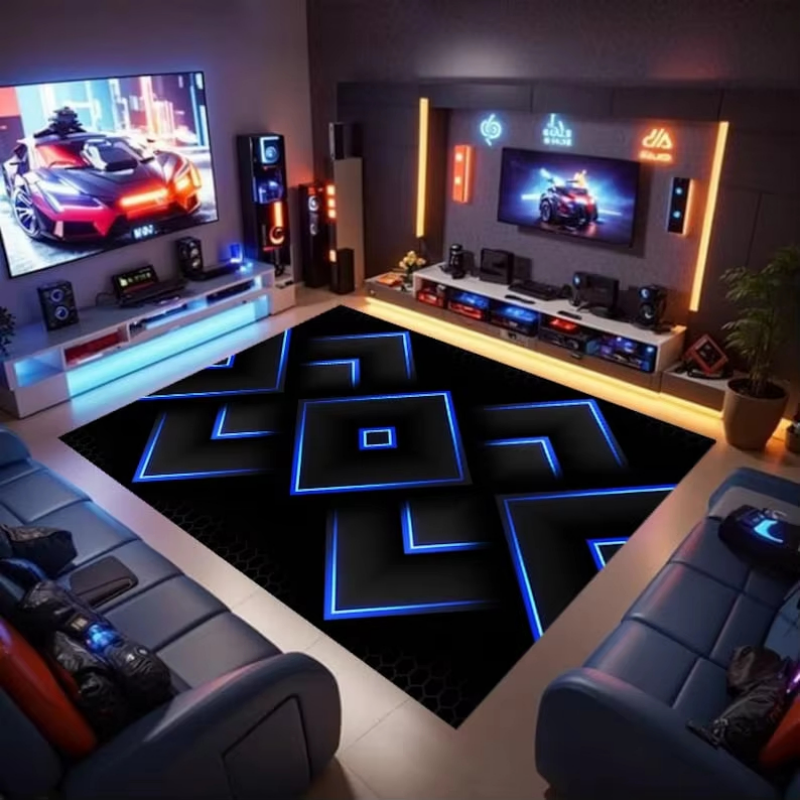 VIKAMA 3D Neon Gaming Room Car - Esports Gaming Live のレビューと価格