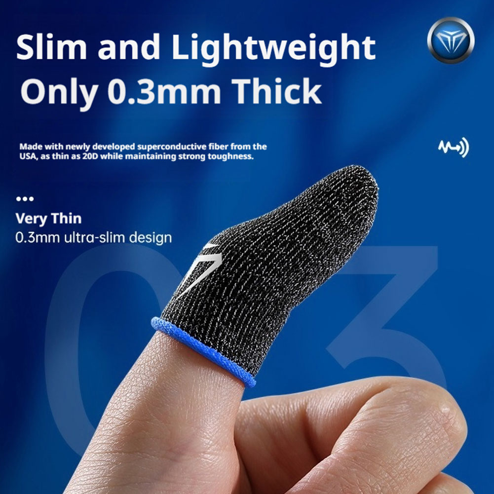 2/20PCS Gaming Fingertips Glov - Esports Gaming Sleeve のレビューと価格