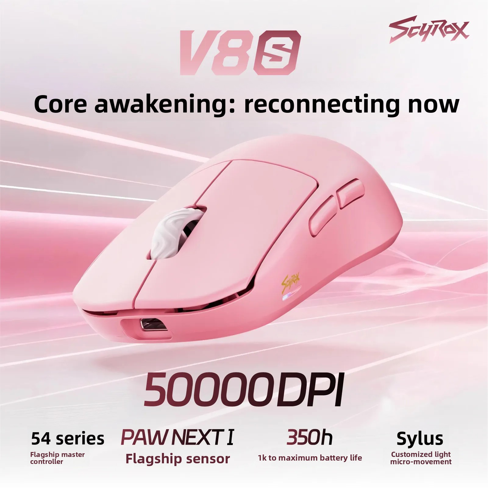 Scyrox V8s V6s Lightweight Wir - Esports Gaming Mouse Wireless のレビューと価格