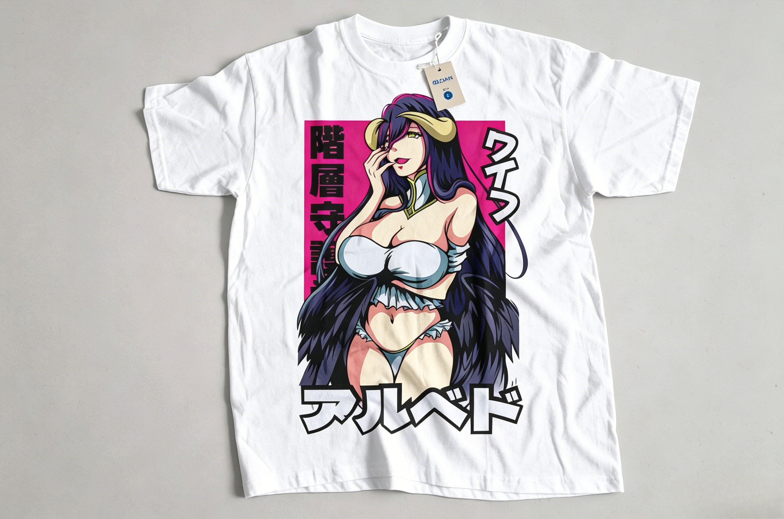 Overlord Albedo Front Print T  - Esports Gaming Sleeve のレビューと価格