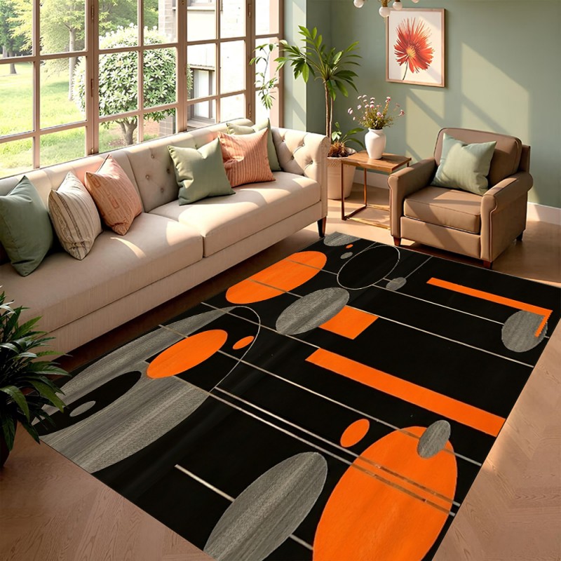 Gaming Room Black Orange Geome - Esports Gaming Live のレビューと価格