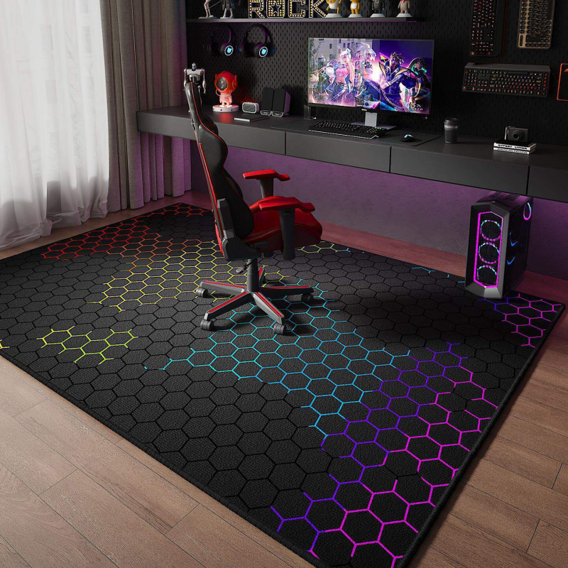 VIKAMA Neon Hexagon Gaming Are - Esports Gaming Live のレビューと価格