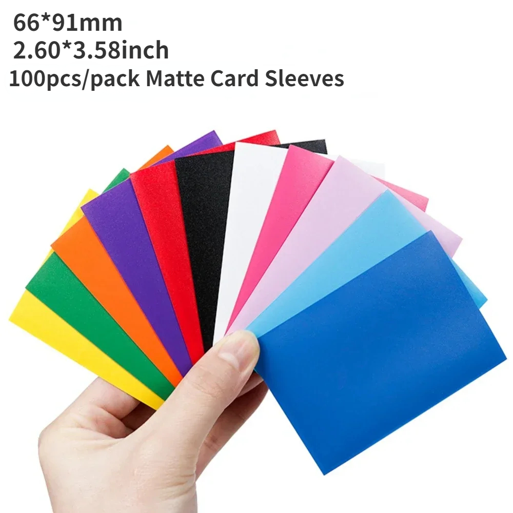 100PCS 66x91mm Matte Card Slee - Esports Gaming Sleeve のレビューと価格