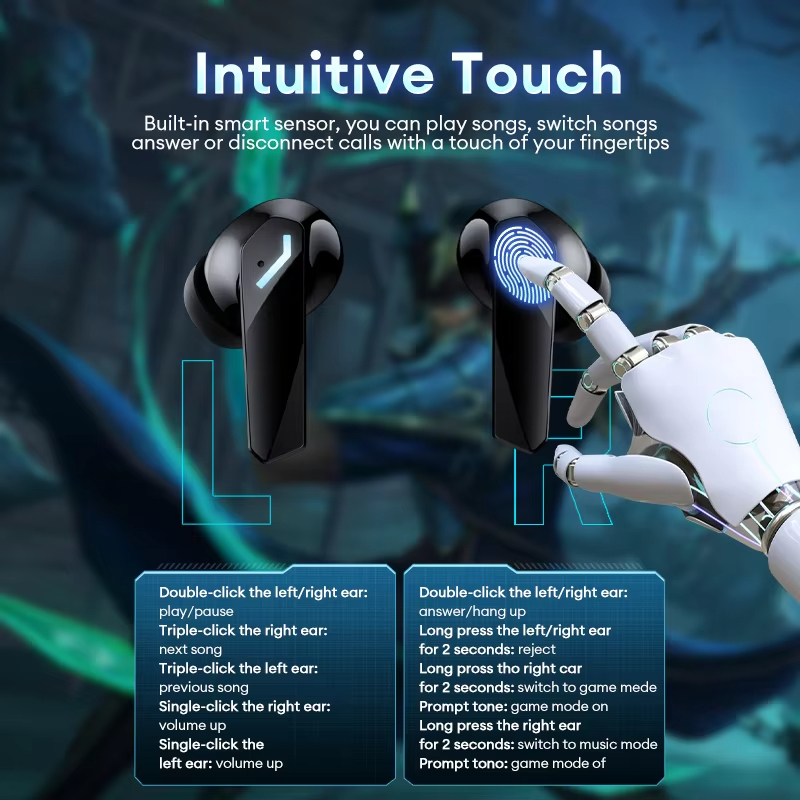 New Lenovo XT53 Wireless Upgra - Esports Gaming Earbuds のレビューと価格