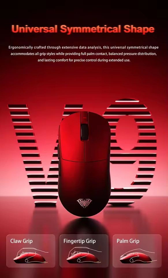 AULA V9 Ultra Wireless Mouse T - Esports Gaming Mouse Wireless のレビューと価格