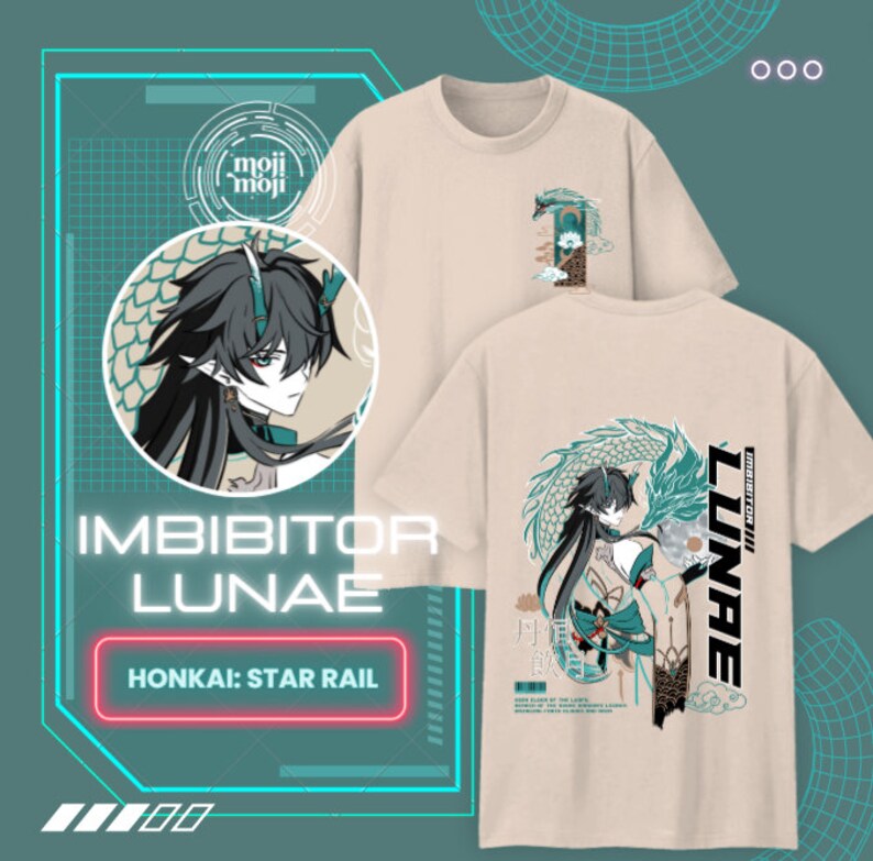 Imbibitor Lunae Honkai Star Ra - Esports Gaming Shirts のレビューと価格