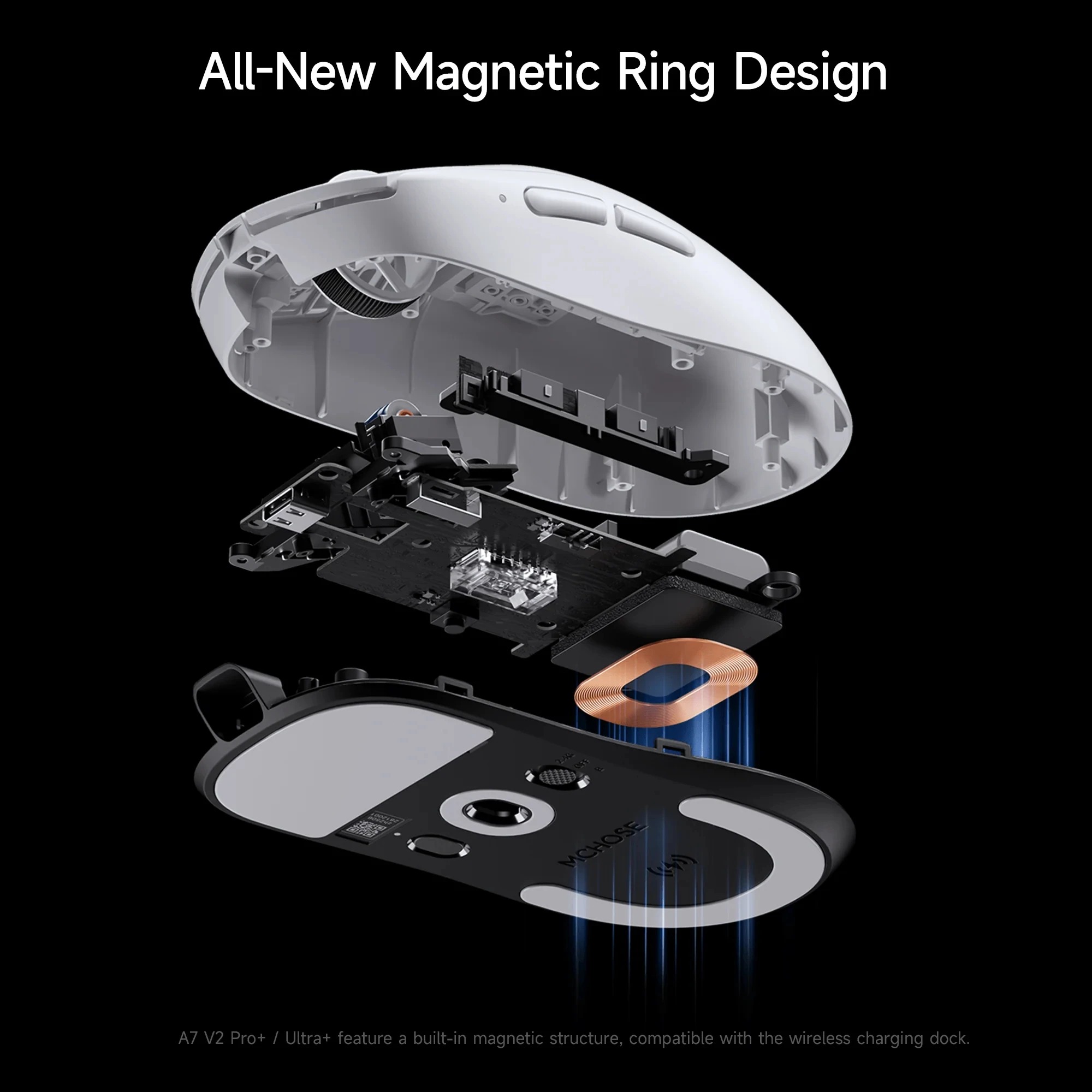 MCHOSE A7 V2 Ultra Plus Lightw - Esports Gaming Mouse Wireless のレビューと価格