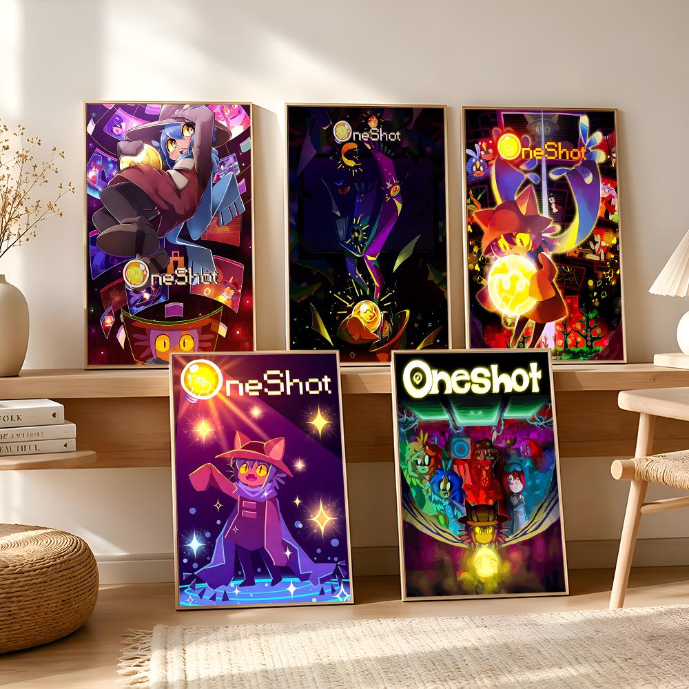 Puzzle Game O-OneShotS Poster  - Esports Gaming Wallpaper のレビューと価格