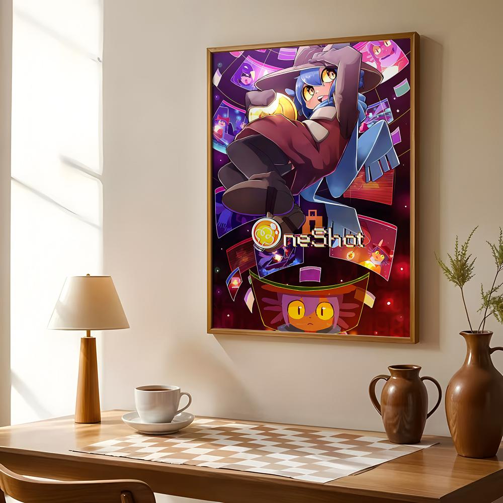 Puzzle Game O-OneShotS Poster  - Esports Gaming Wallpaper のレビューと価格