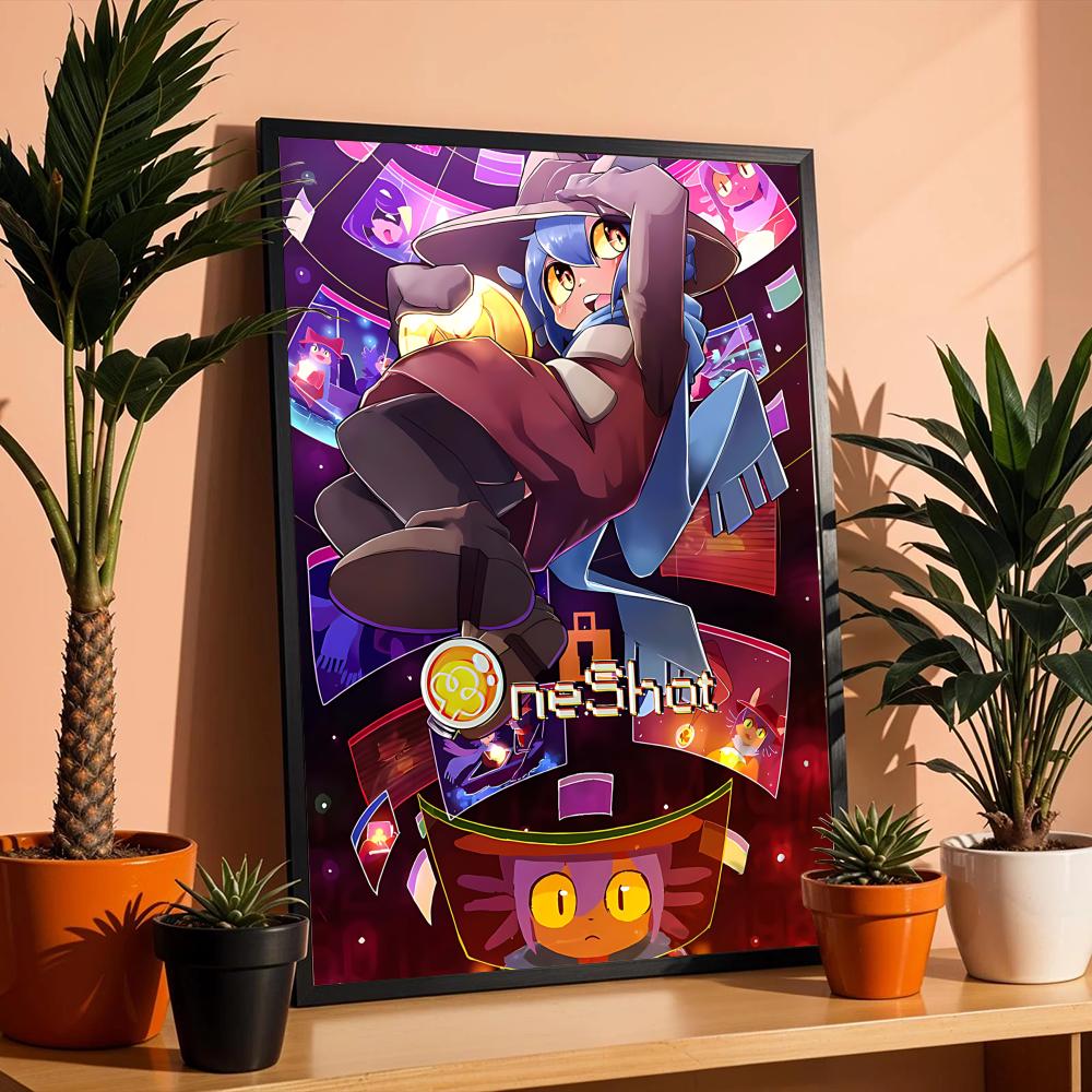 Puzzle Game O-OneShotS Poster  - Esports Gaming Wallpaper のレビューと価格