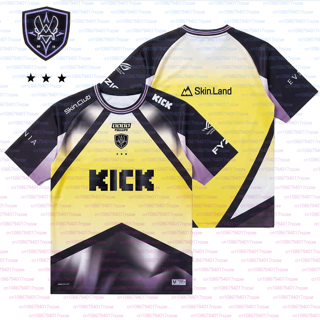 Gradient Design 2026 Team Vita - Esports Gaming Shirts のレビューと価格