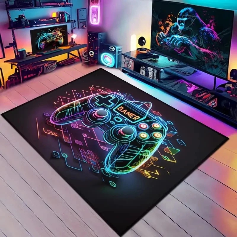 Rainbow Neon Gamepad GAMER Are - Esports Gaming Live のレビューと価格