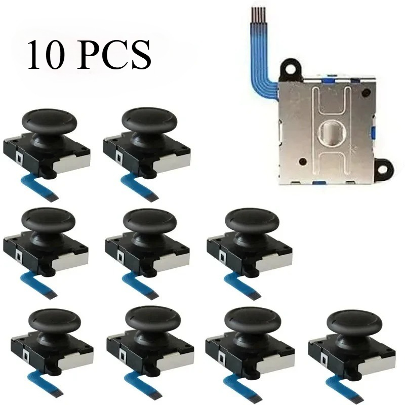 10pcs/set Replacement Analog J - Controller Analog Stick のレビューと価格