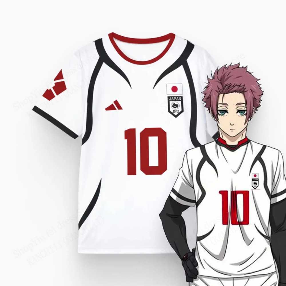 Mens Anime Jersey Blue Lock Sa - Esports Gaming Sleeve のレビューと価格