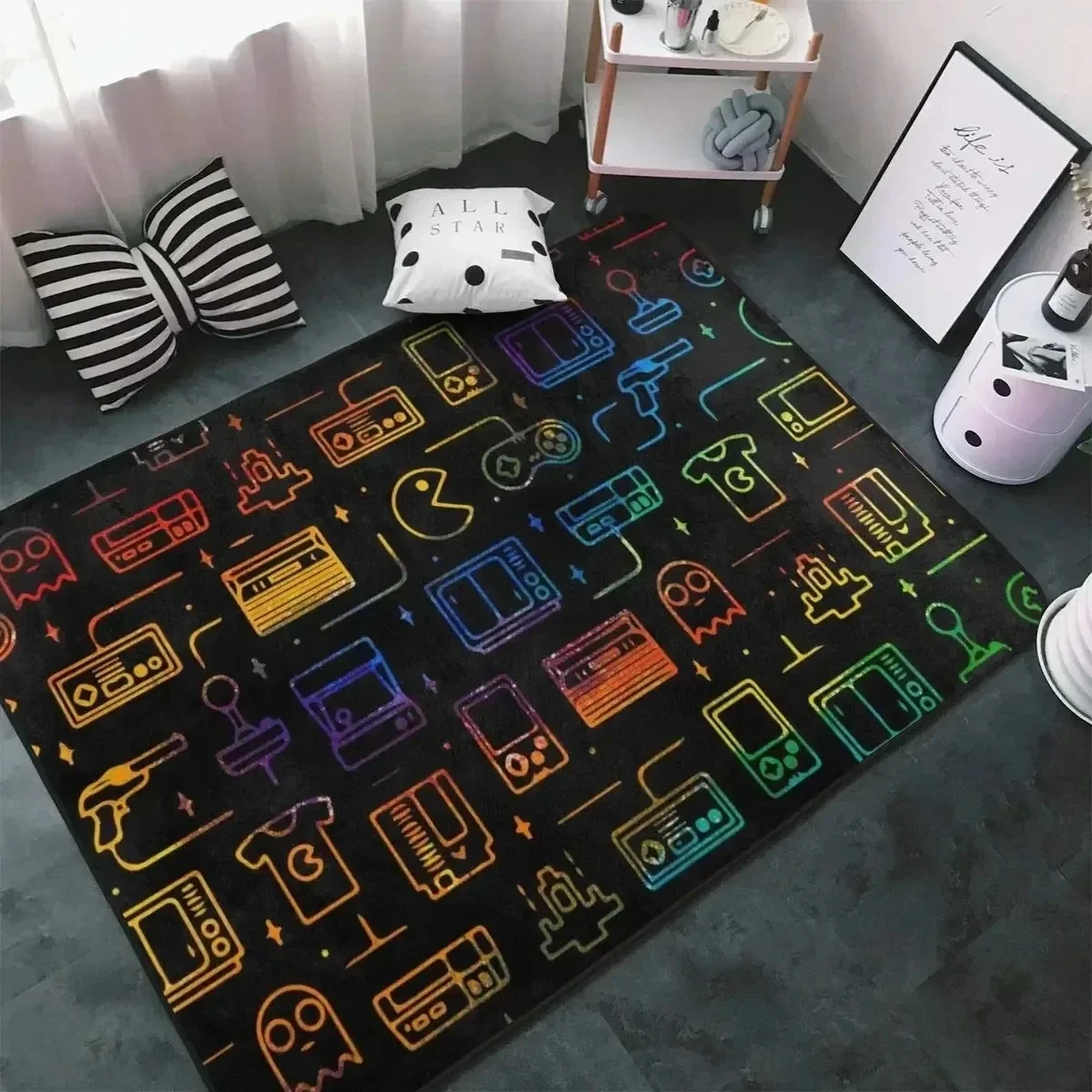 Gaming Rug Esports Black Contr - Esports Gaming Live のレビューと価格