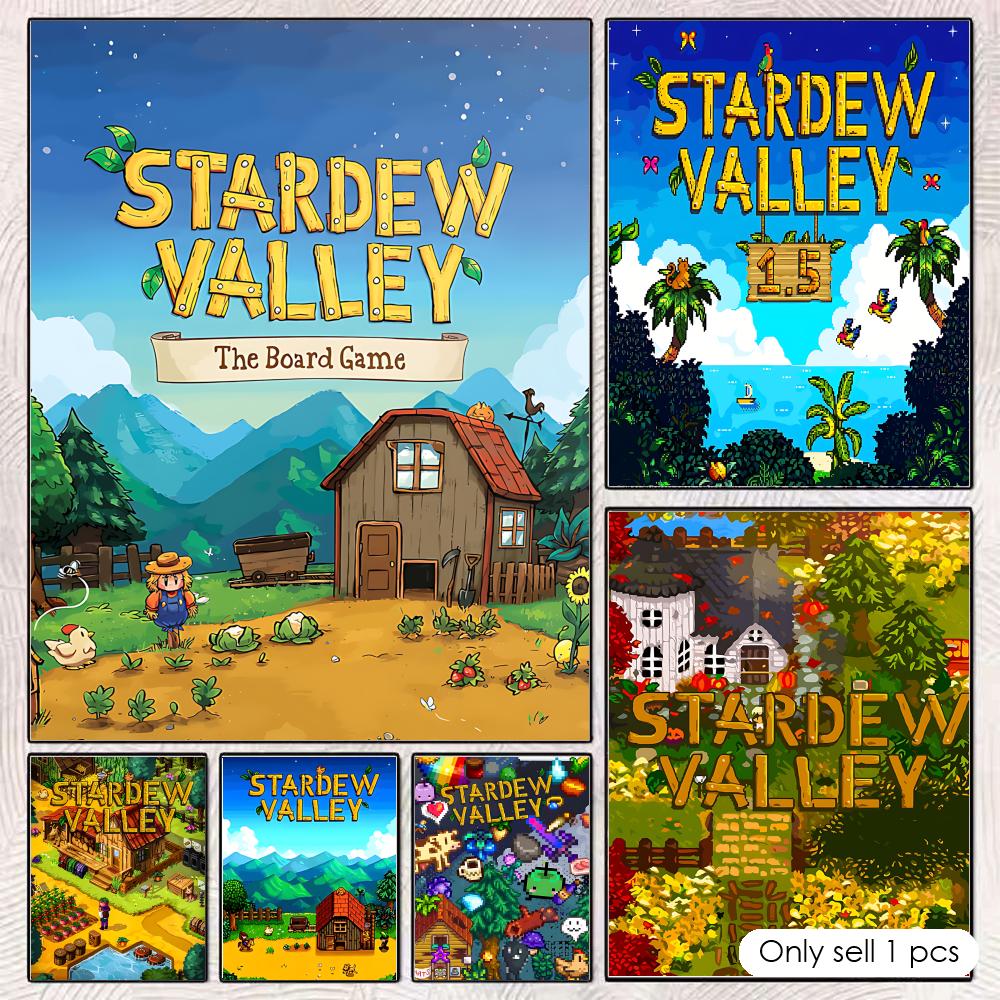 S-Stardew V-ValleyS Poster HD  - Esports Gaming Wallpaper のレビューと価格